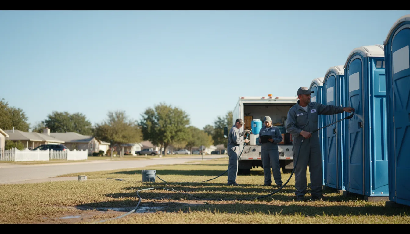 Long-Term Portable Toilet Rental in Elizabeth, IL near me